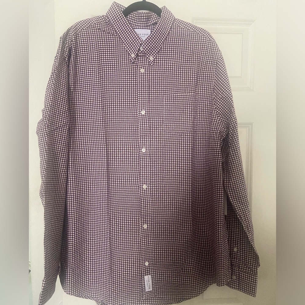 Five Four Men's Checkered Shirt bundle